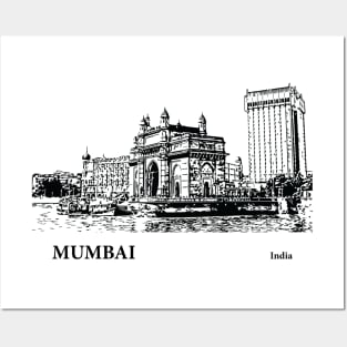 Mumbai - India Posters and Art